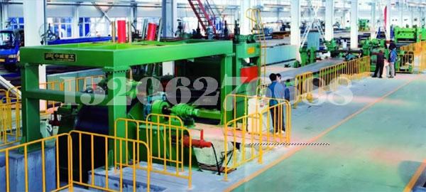 T44QK-An open-book leveling shearing production line